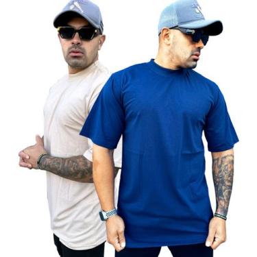 Imagem de Kit 2 Camisa Oversized Long Premium Camiseta Plus Pronta Entrega - RM 