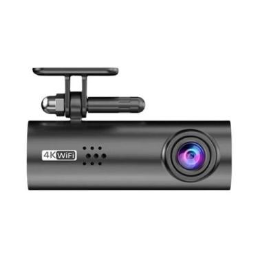 Imagem de Câmera Veicular 4K Mini UHD WiFi Com Controle Por Aplicativo, Visão No