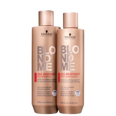 Imagem de Kit Schwarzkopf Professional BlondMe Enriquecido para Todos os Loiros Duo (2 Produtos)