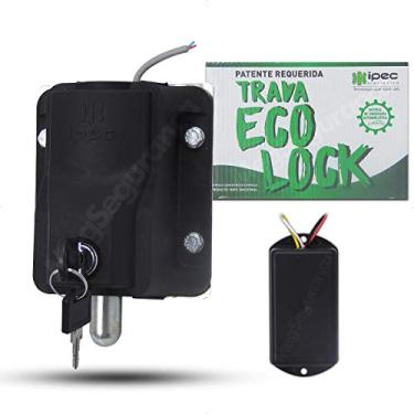 Imagem de Trava Eletromagnética Para Portão Com Temporizador Eco Lock Ipec (127)