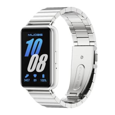 Imagem de MIJOBS Pulseira de substituição para Samsung Galaxy Fit 3 SM-R390 para mulheres e homens, acessórios de substituição para Samsung Galaxy Fit3