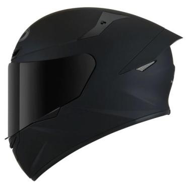 Imagem de Capacete KYT TT Course Plain Preto Fosco, 62