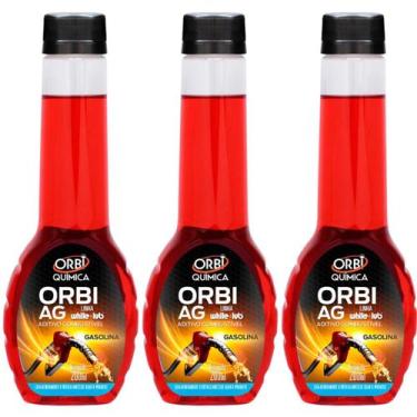 Imagem de Kit 3 Aditivo Combustível Gasolina Aumenta Potência Motor Limpa Bico O