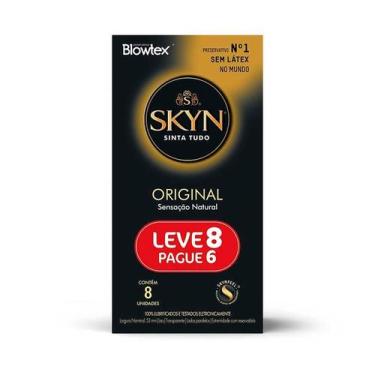 Imagem de Preservativos Blowtex Skyn Original Sensação Natural 8 Uni.
