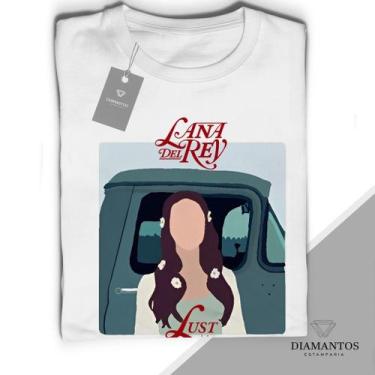 Imagem de Camiseta Básica Unissex Lana Del Rey Lust For Life - loja dinka, M