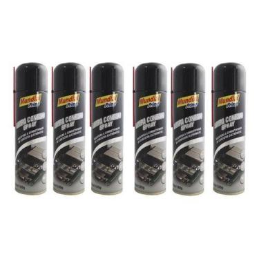 Imagem de Kit C/6 Limpa Contato Spray Mundial Prime 300ml - NoBrand