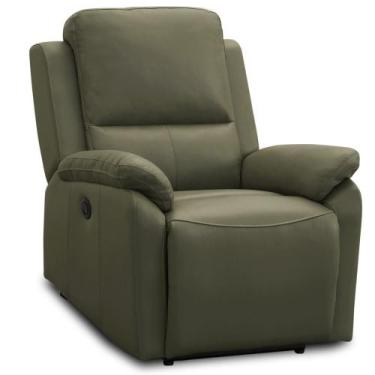 Imagem de Poltrona do Papai Retrátil Reclinável Elétrica Aniche L06 material sin