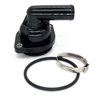 Imagem de DELEYAPARS Termostato 18-3633, 18-3635 com kit de caixa | Compatível com motores de popa Mercury Mariner 65-115 HP | Substitui 892864T06, 8M0090819, 892864A06
