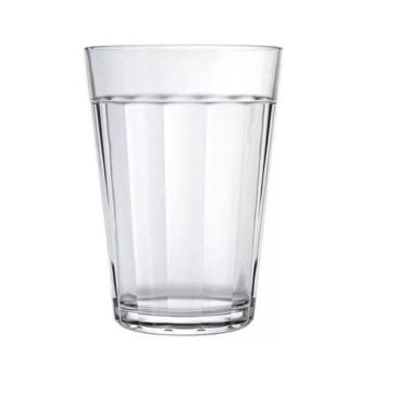 Imagem de Copo De Vidro Incolor Americano 190 Ml Resistente- Kit 6Un