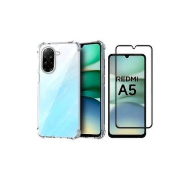 Imagem de Capa Case Capinha Anti Impacto Para Xiaomi Redmi A5 Película 3D Privac