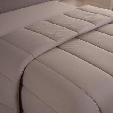 Imagem de Edredom Casal Malha Algodão Antialérgico Dupla Face Macio