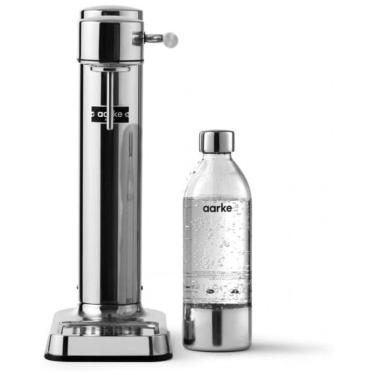 Imagem de Máquina Sifão para Gaseificar Água com Garrafa de Plástico sem BPA, Aarke, Prata