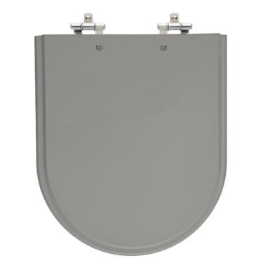 Imagem de Assento Laqueado Carrara Cinza Vip  Escuro  Tampa Vaso Deca