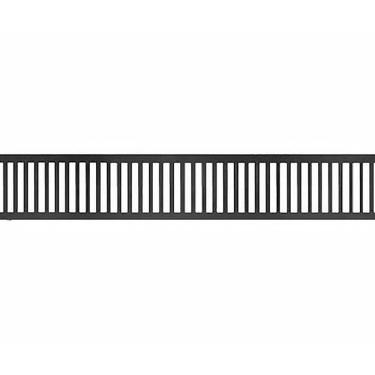 Imagem de Grelha Ferro Fundido de Captação Calçada Garagem 25x100cm