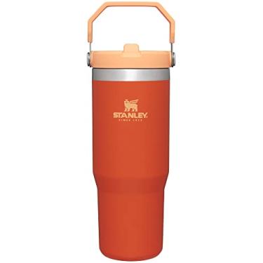 Imagem de Stanley Copo de aço inoxidável IceFlow com canudo - Garrafa de água isolada a vácuo para casa, escritório ou carro, copo reutilizável com canudo resistente a vazamentos, flip frio por 12 horas ou