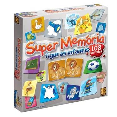 Imagem de Jogo de Memória Grow Super Memória Figuras Infantis 02646