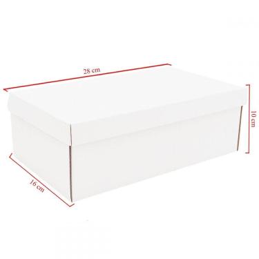 Imagem de Caixa De Papelão Ideal Para Sapatos 20 Unidades Embalagens 28cm x 16cm x 10cm