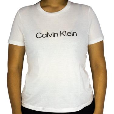 Imagem de Camiseta gola careca,Calvin Klein,Branco,Feminino,P