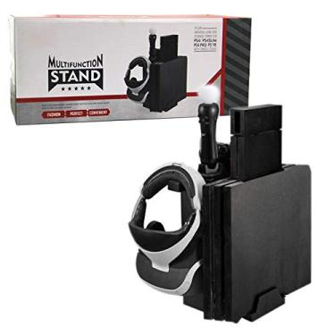 Imagem de Torre Base Vertical Carregador Cooler PS4 Fat Slim Pro VR