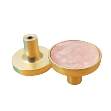 Imagem de Puxadores de cozinha da mobília do armário da gaveta para o botão da cozinha da mobília do botão da porta do armário decoram o gancho de suspensão da parede, m, rosa