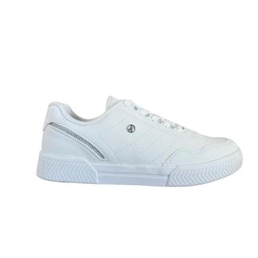Imagem de Tênis Kolosh Casual Feminino C3011 Branco - Prata-Feminino