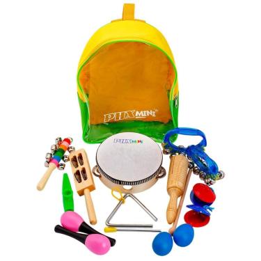 Imagem de Kit Bandinha 10 Instrumentos PHX TZ10-1 com Mochila