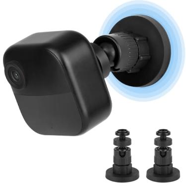 Imagem de iTODOS 2 conjuntos de montagem magnética para parede Blink XT2, Blink XT, Blink Mini, totalmente novo piscar externo, 360 graus ajustável, firmemente preso ao aço ou qualquer superfície plana sem ferramentas ou parafusos