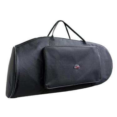 Imagem de YIJU Saxofone alto caso saco de saxofone instrumento vento saco de viagem com bolso exterior alto saxofone mochila sax show saco accs, 68x29cm