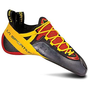 Imagem de La Sportiva tênis unissex Genius para escalada, Vermelho, 8.5 Women/7.5 Men