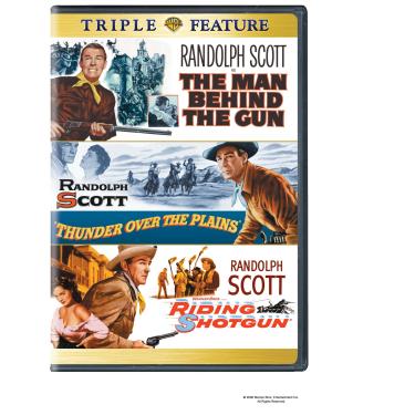 Imagem de Man Behind The Gun, The/Thunder Over The Plains/Riding Shotgun (DVD) (3FE) (MT)