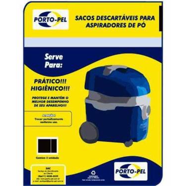 Imagem de Kit 03 Saco Para Aspirador De Pó Electrolux Flex Portopel