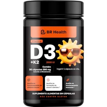 Imagem de BR Health Vitamina D3 + K2-30 cápsulas