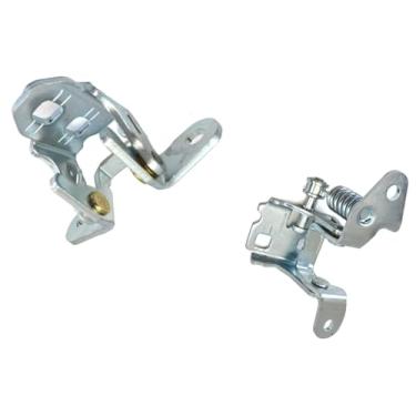 Imagem de PT Auto Warehouse DH-CH6306U7L-RH - Dobradiça de porta, inferior/superior - direito (lado do passageiro), serve na frente ou atrás, conjunto de 2 peças, (substitui #: 5074256AB, 5115712AK)