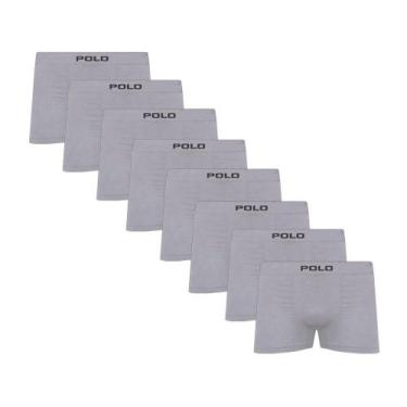 Imagem de Kit C/8 Cuecas Boxer Polo 781 Algodão Sem Costura - Sortido - POLO STA