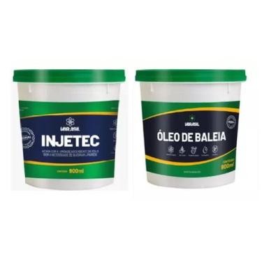 Imagem de Kit 1 Impermeabilizante Injetec + 1 Oleo De Baleia 900ml - VBRASIL