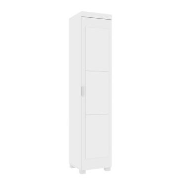 Imagem de Sapateira Multiuso June 1 Porta 1 Gaveta com Espelho Branco - Mirarack