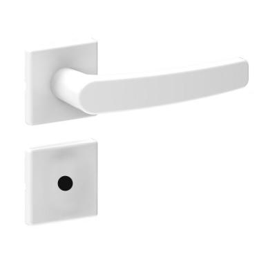 Imagem de Fechadura HAGA - Nano - Roseta 520 - Banheiro - 21271B