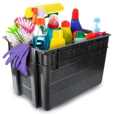 Imagem de Organizador Multiuso Telada e Empilhável Reforçada 60 Litros - Injepla