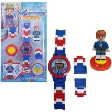 Imagem de Relogio Infantil Monta Desmonta com Mini Boneco Articulado - GM, Princ