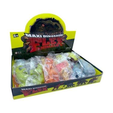 Imagem de DINO AREIA - dinossauro com squish de areia - display com 12 - Royal T