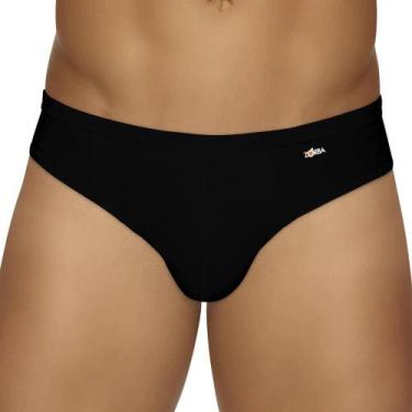 Imagem de Cueca Slip Zorba 772 100% Algodão, Preto, G