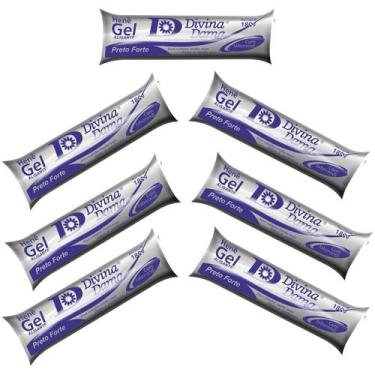 Imagem de Hene Em Gel Jaborandi 180g Divina Dama Preto Forte (Preto Azulado) Bis