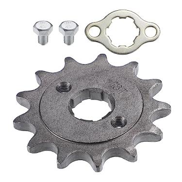 Imagem de X AUTOHAUX 1 conjunto 520 estilo 13 dentes 20 mm ID motocicleta dianteira motor roda dentada adequada para motocicleta 50cc 70cc 110cc 125cc Dirt Pit Bike Mini Bike ATV