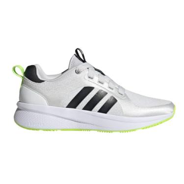 Imagem de adidas Tênis feminino Edge Lux 6, Branco/cinza traço/limão lúcido, 35