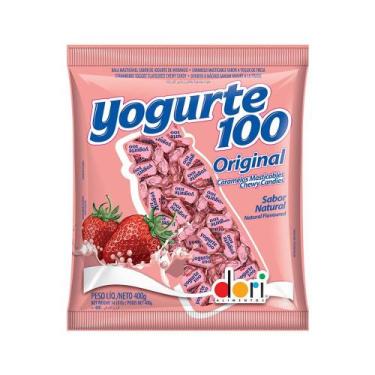 Imagem de Bala Yogurte 100 Morango C/400 Gramas Dori - Dori alimentos