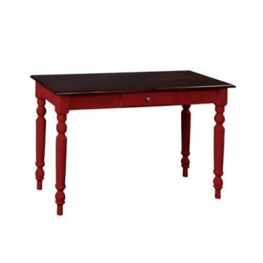 Imagem de Aparador/Escrivaninha Pés Torneados - Tommy Desing - Meyer, Vermelho