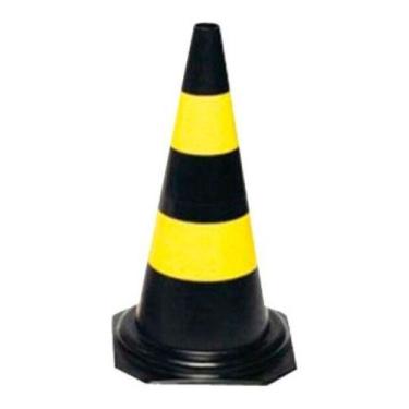 Imagem de Cone De Sinalização Segurança P/ Estacionamento Rua 70cm - Prosafety