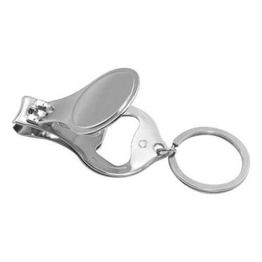 Imagem de Cortador Unha Aço Inox - Abridor Garrafa, Personalizável - oem