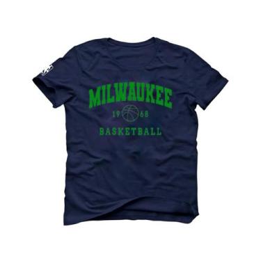 Imagem de Camiseta Basquete Milwaukee1968 Giannis Antetokounmpo Freak - Loja Whi
