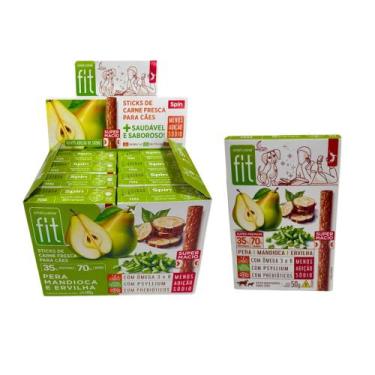 Imagem de Petisco Spin Pet Onebyone Gourmet Fit Stick Pera Mandioca Ervilha, PER